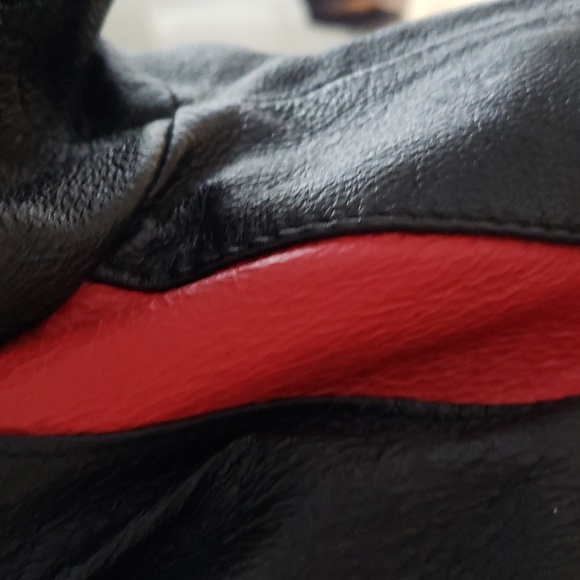 Phase2 Men's XL LEATHER, USA Flag Jacket - Picture 6 of 12